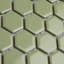 Metro .90" x .90" Hex Porcelain Honeycomb Mosaic Wall & Floor Tile-1034734989