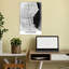 Milwaukee City Map Abstract Contemporary Architecture City Wall Art Print 1 Piece Wrapped Canvas Wall Art-1548306143