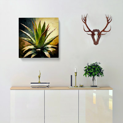 Aloe Vera Palette Knife No.2 - Print