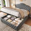 Holloman Upholstered Ottoman Storage Bed
