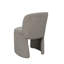 Chaise d'appoint Mino, gris chaud-147978707
