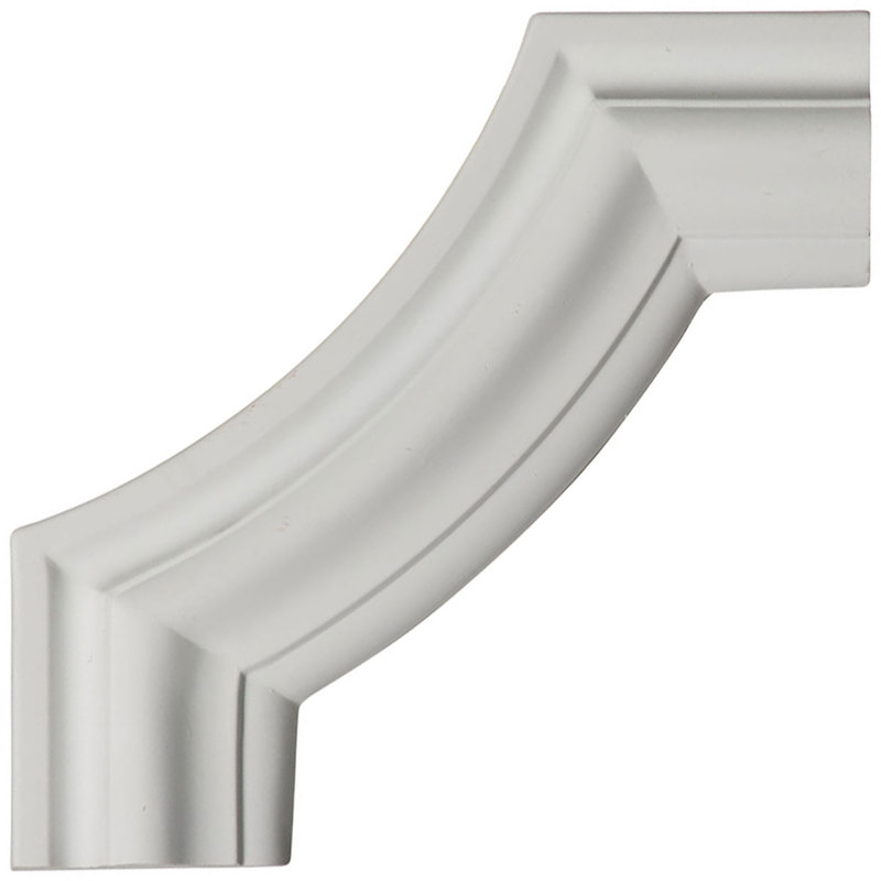 8'' H x 8'' W x 0.75'' D Urethane Panel Moulding Corner