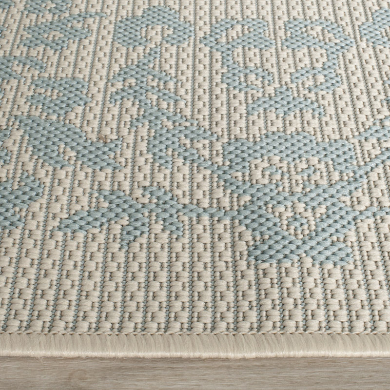 Sorensen Performance Floral Rug, Rectangle 5'3" x 7'7"