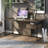 Lochlan Steel Writing Desk with Built-In Electrical Outlet-1231054877