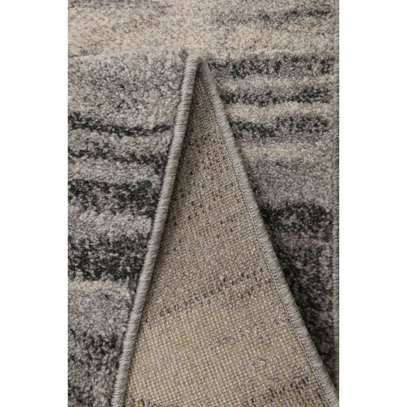 FREYA ABSTRACT GREY , Runner 80 x 200cm
