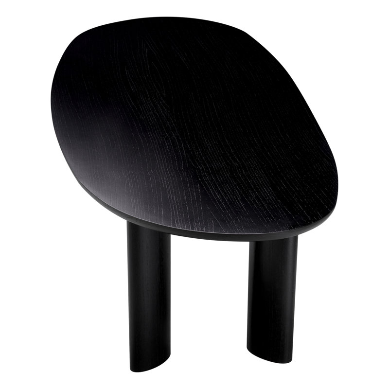 Dining Table Lindner Black Veneer - Legs