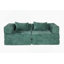 Compression Convertible Floor Sofa Bed With Fixed - Shape Frame, Boneless Modular Sectional Sofa, No Assembly Required, Ideal For Multi - Occasion Use-482018825
