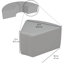 Repose-pieds rembourré Pro Series, paquet de 4-126556902