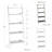 Nova Metal Ladder Bookcase-31896034