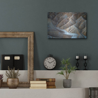 Zabriskie Abstract' by Rick Berk Metal Wall Art