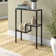 Lovett 22'' Glass Top Console Table