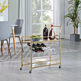 Charlie-Ann Metal Bar Cart