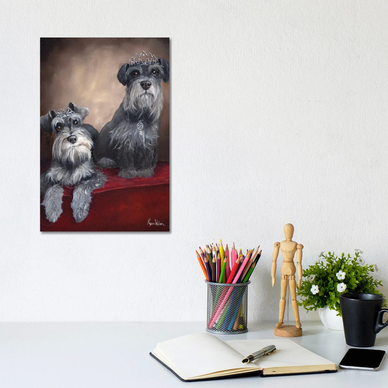 Princesses by Kyra Wilson - Gallery-Wrapped Canvas Giclée on Canvas, No Frame, 20.32 cm H x 30.48 cm W