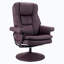 Fauteuil inclinable pivotant en cuir Scratch Cat