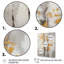 Arbre murmure de gris et de jaune I - art mural floral et botanique dans le salon-91361468-91361476