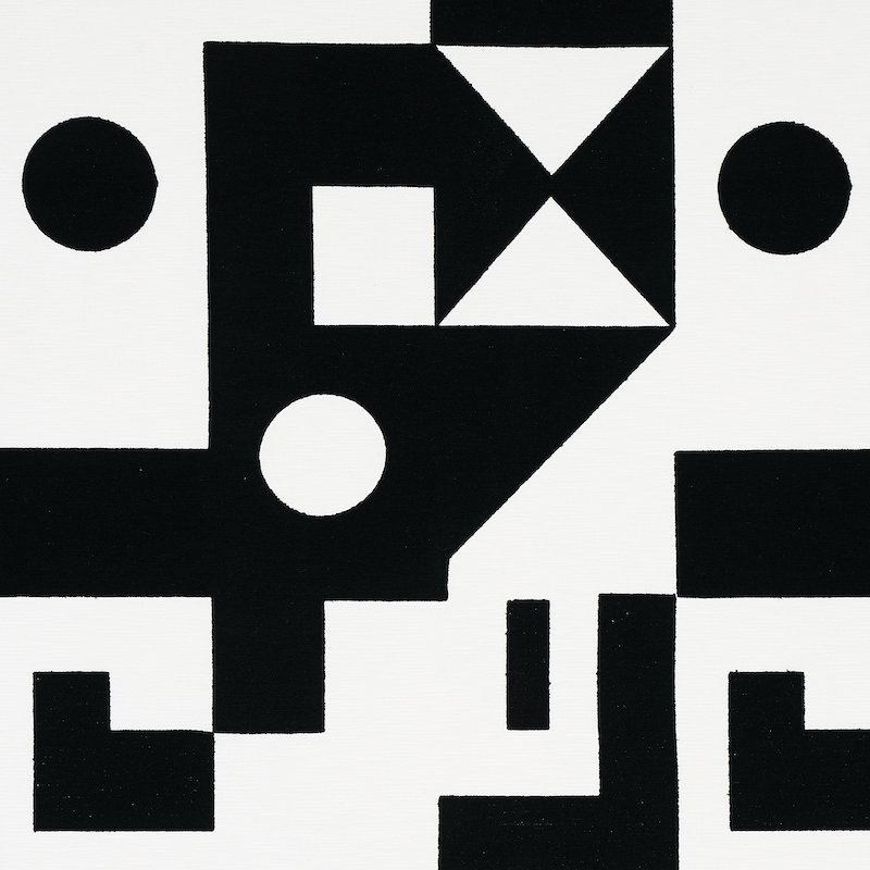 Binary Embroidery Fabric