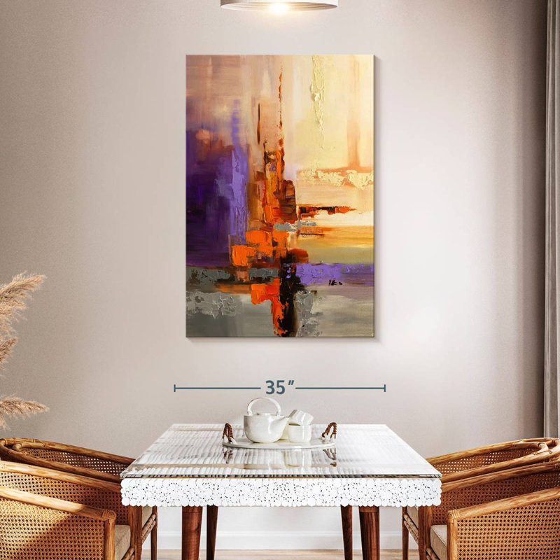 Avery Orange Theory, 48" H x 32" W