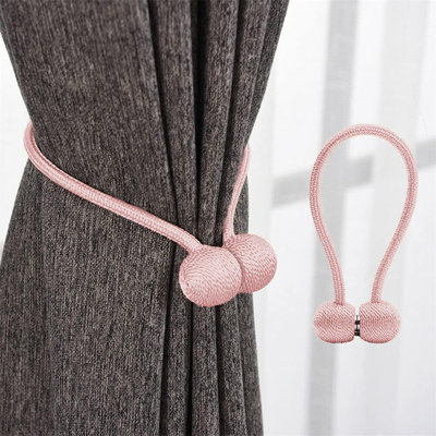 18.5" Magnetic Earpiece Curtain Tiebacks 2 Pack