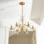 Lustre en cristal 6 lumières Jazayvion