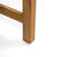 Acacia Wood and Rattan Dining Chairs Set for Outdoor Durability