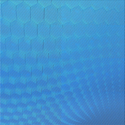 Tapis de zone bleue à motifs Steinsel