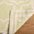Rodgers Hand Woven Flat Weave Wool/Cotton Geometric Rug in Ivory/Light Green-1683474192