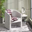 Fauteuil demi-tonneau en velours 24,4 po Ghina-1206673912
