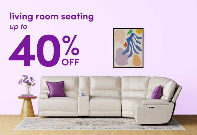 living room seating sale.