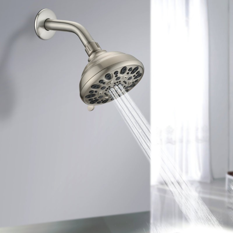 high pressure 6-setting, Brushed Nickel
