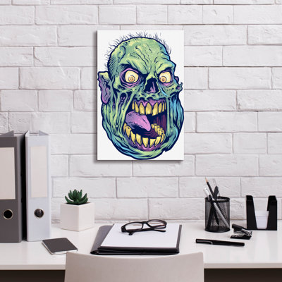 «Deseret Zombie», tête 12 sur toile