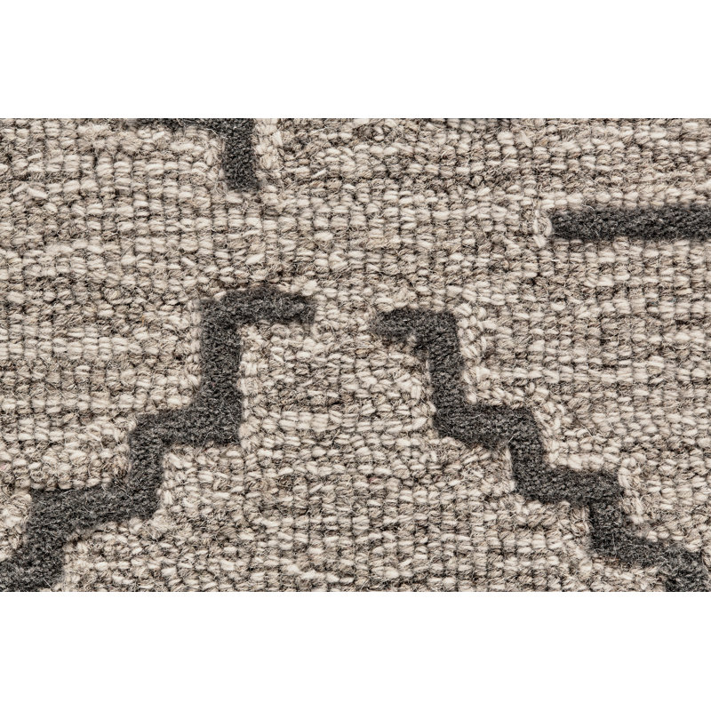 Hand Tufted Wool Indoor Rug, Runner 2'6" x 8'