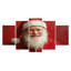 «Santa's Red suit for Christmas II - Christmas Santa», ensemble de reproductions d'art mural