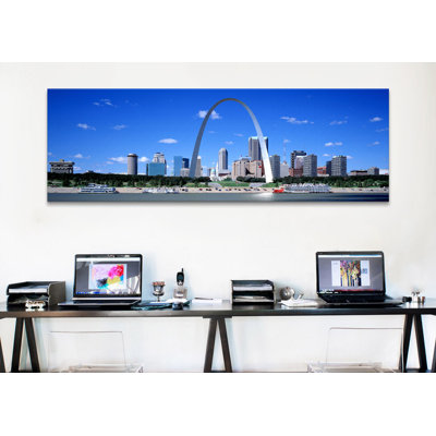 Horizon panoramique, st louis, impression de photos sur toile