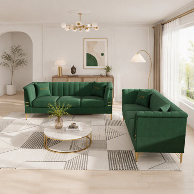 83.46 " Velvet Sofa