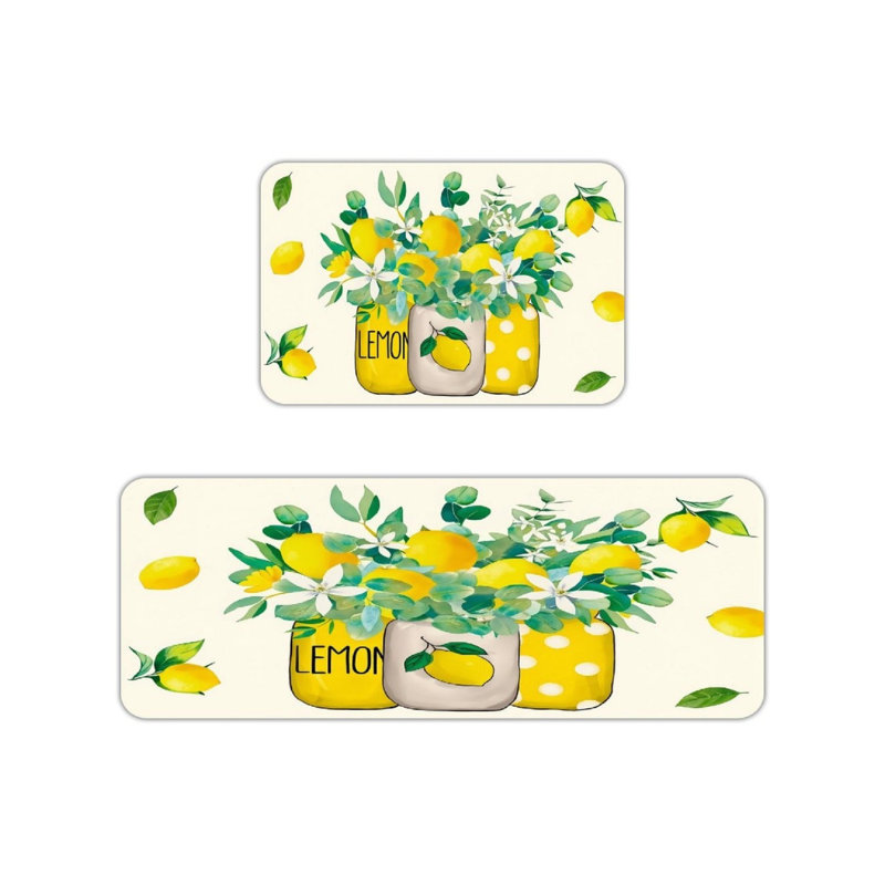 Ensemble de 2 tapis de cuisine Mason
