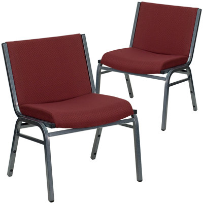 Divine Multipurpose Big & Tall 1000 lb. Rated Stacking Guest Chairs for Business or Home Use