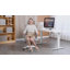 Chaise de travail en filet avec appui-tête