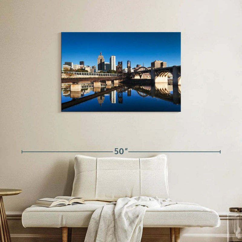 Sireci Saint Paul In Minnesota, 24" H x 36" W