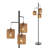 Isla 70.75" 3-Light Mid-Century Bohemian Metal/Rope LED Floor Lamp