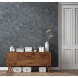 Feel Metallic Scratched Plaster Effect 33' L x 21" W Wallpaper Roll