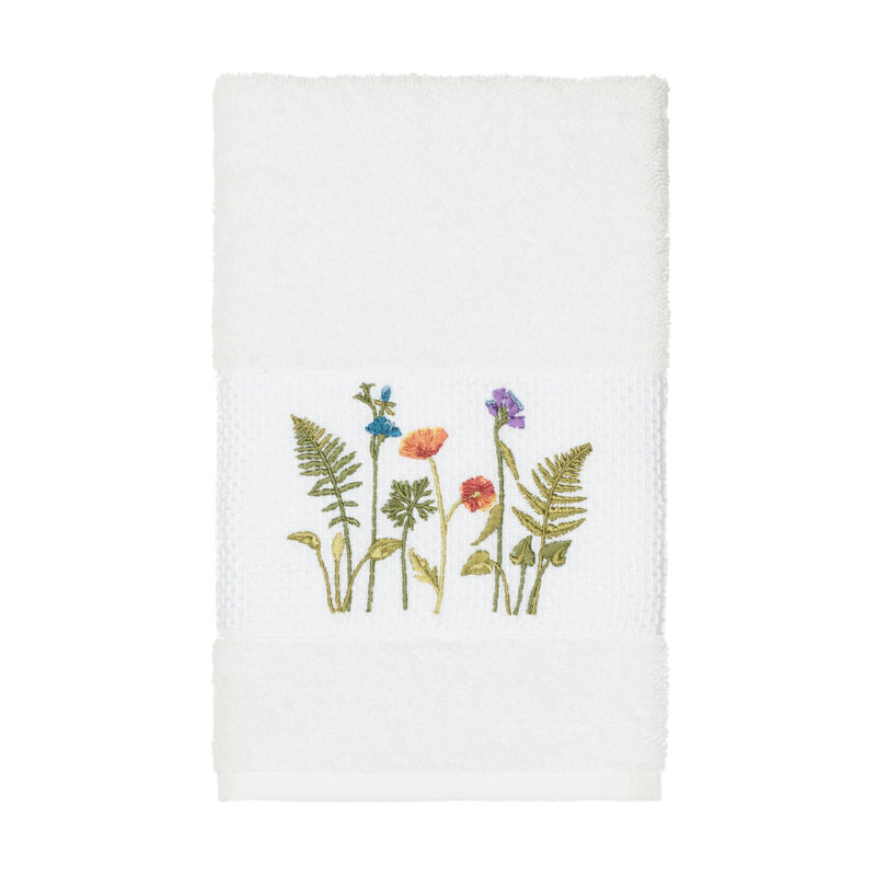 Serenity Turkish Cotton Hand Towel, White