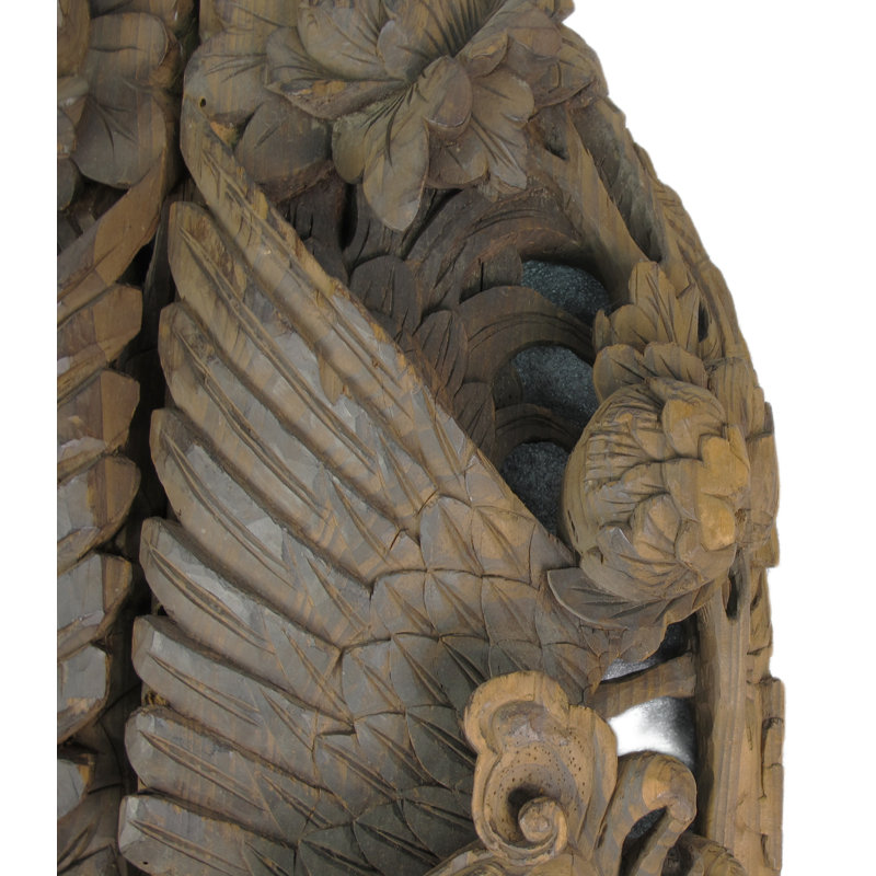 Asian Classic 2 Piece Carvings Sculpture Set