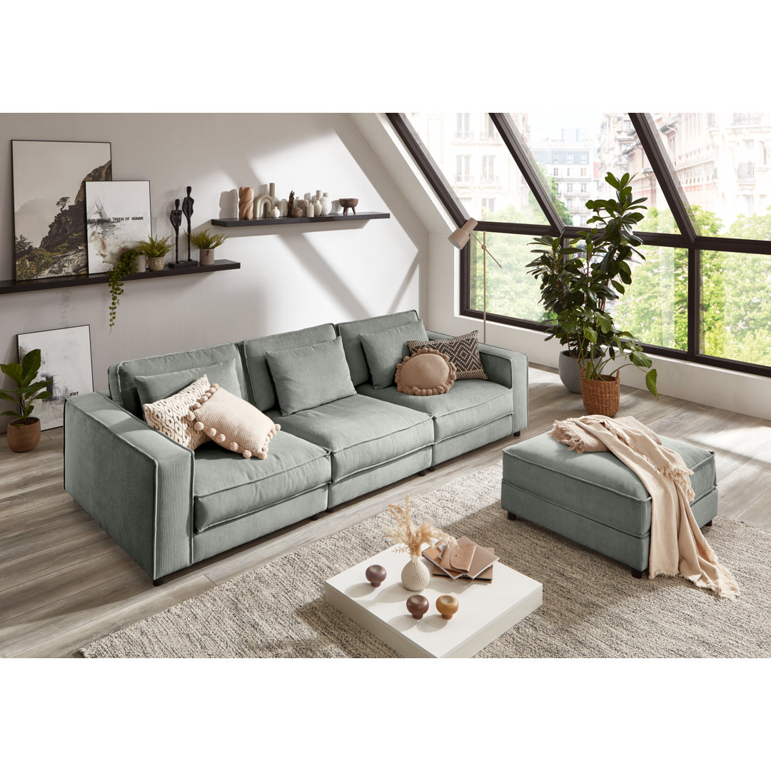 2-Sitzer Sofa Levey aus Cord