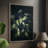Dramatic Foliage II Framed Print - Solid Wood-524609180