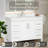  Valvet 48 Inch Bathroom Vanity with Sink, White – 100% Premium Solid Wood Vanity Cabinet – 4" Thick Quartz Countertop – Water-Resistant Finish – Fully Assembled-706537719-706537726