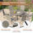 50“ Round Patio Dining Table-351333923