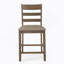Ensemble de 2 tabourets de comptoir en bois rembourrés Farmhouse