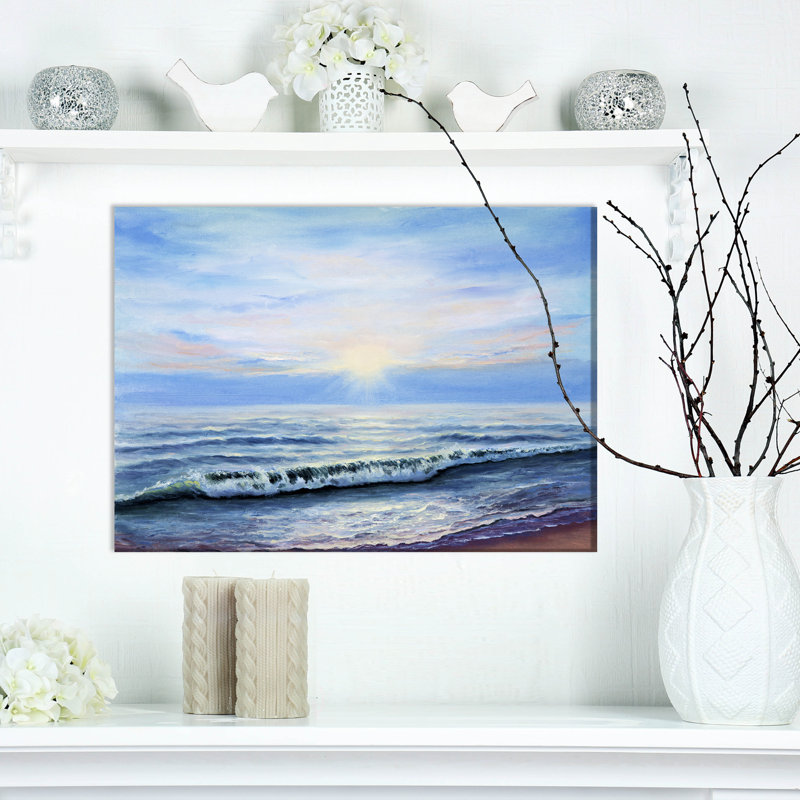 « aube », impression sur toile, H 20 po x l 20 po x P 1 po