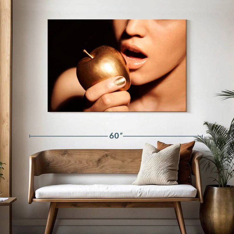 Apple, 32" H x 48" W