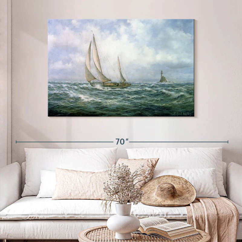 Mehar Fastnet Abeam, 32" H x 48" W